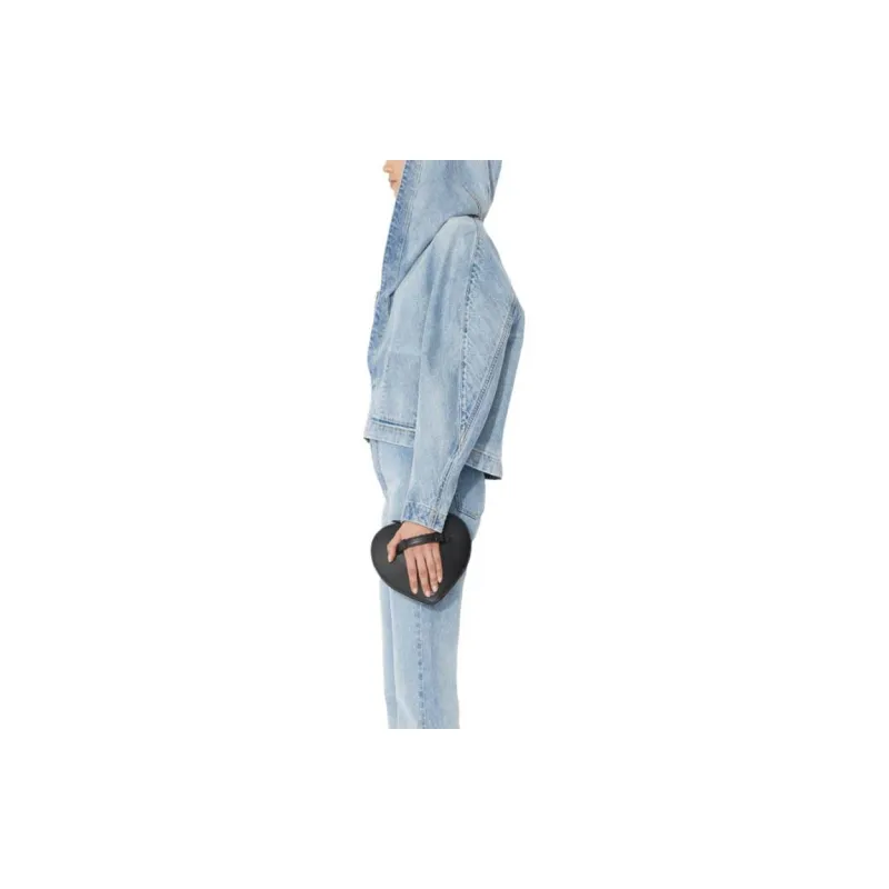 Alaia Denim Jackets Women's Denim Blue-2