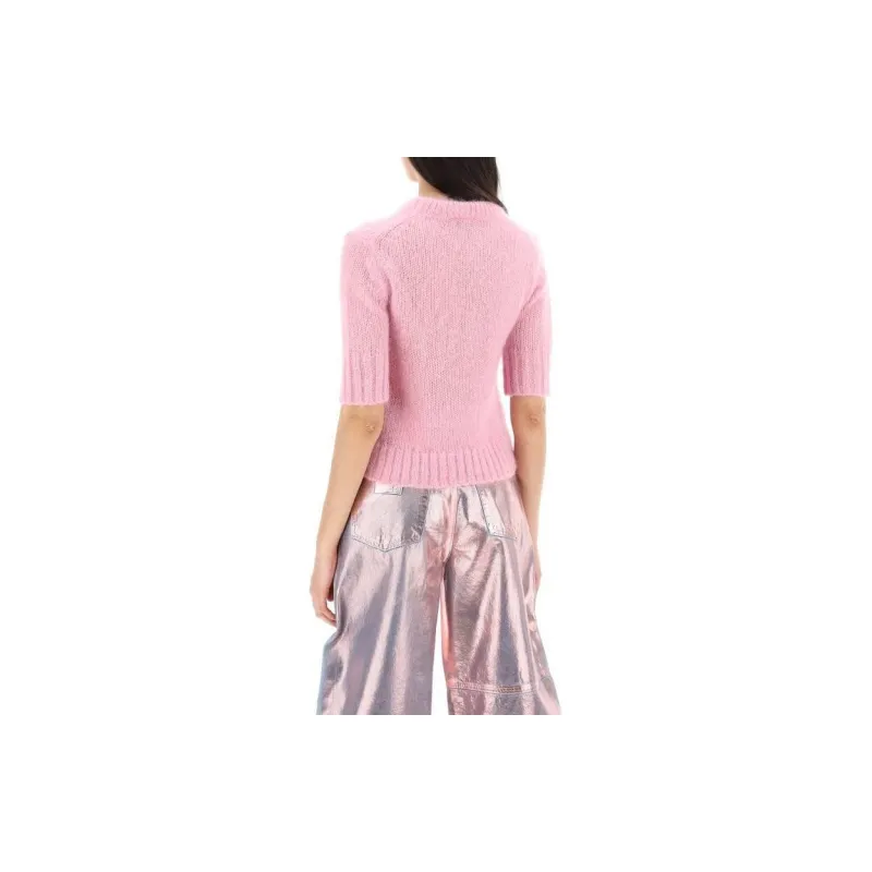 GANNI SS24 Sweater Women's Pink-2