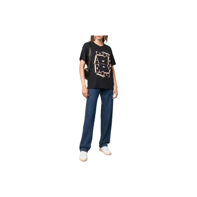 EMPORIO ARMANI T Shirts Women's Black-2