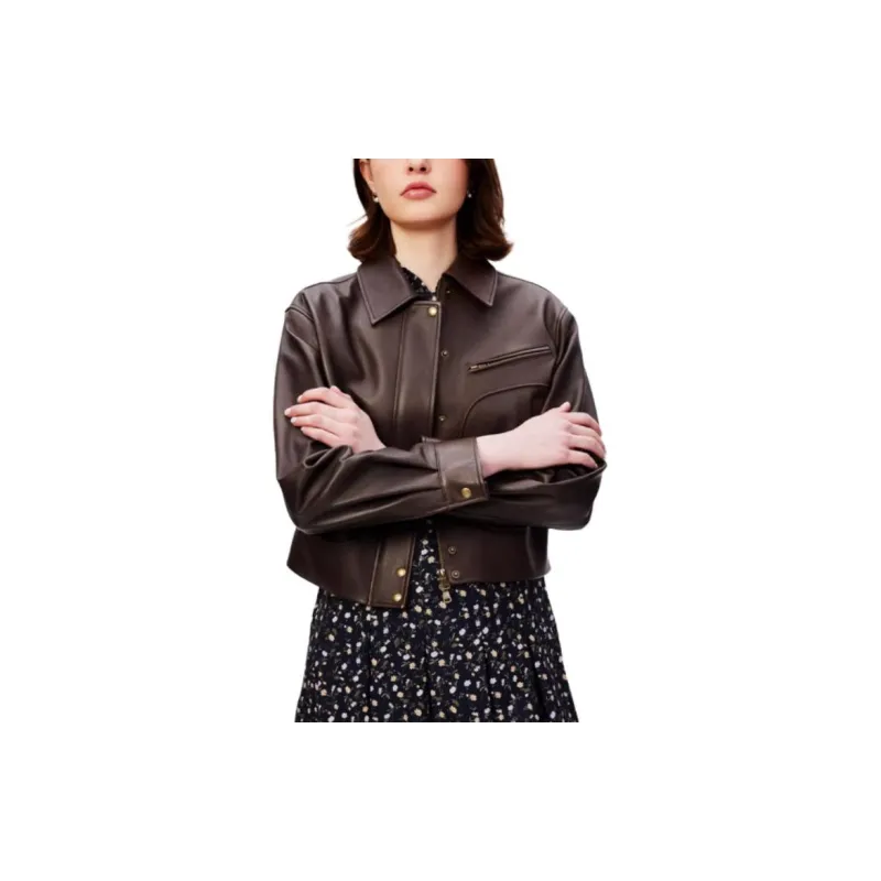 HAZZYS Jackets & Coats Women's Brown-4