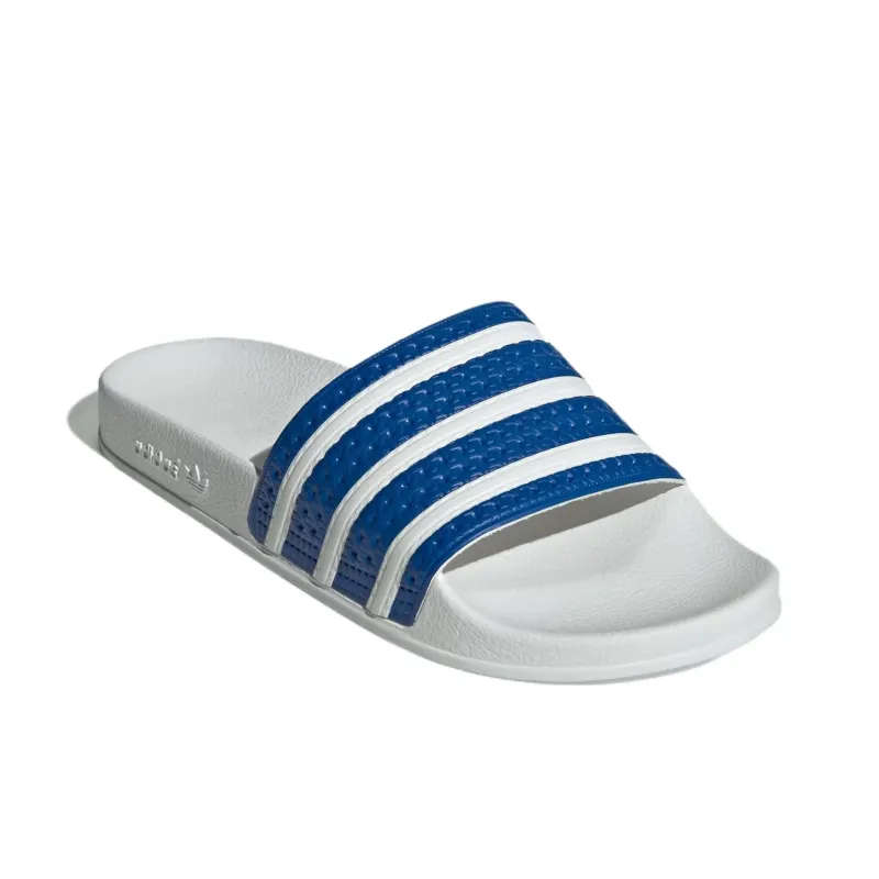 Adidas Adilette Slides Blue Cloud White-2