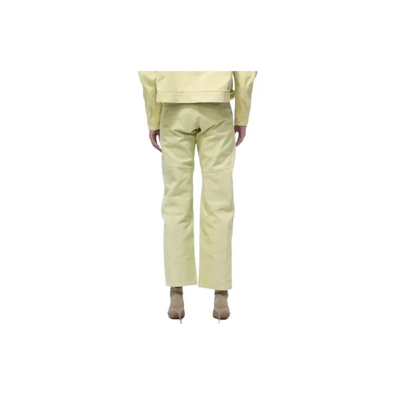 GREG ROSS Casual Pants Women's Yellow Green-2