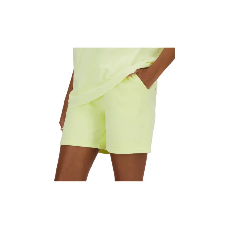 New Balance Casual Shorts Women's Neon Yellow-5