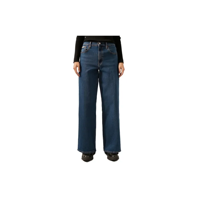 CALVIN KLEIN Denim Series Jeans Women's Denim Blue-3