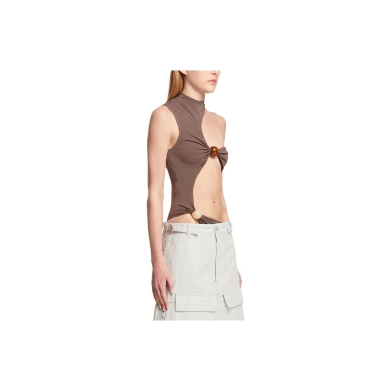 Jacquemus Bodysuits Women's Gray-2