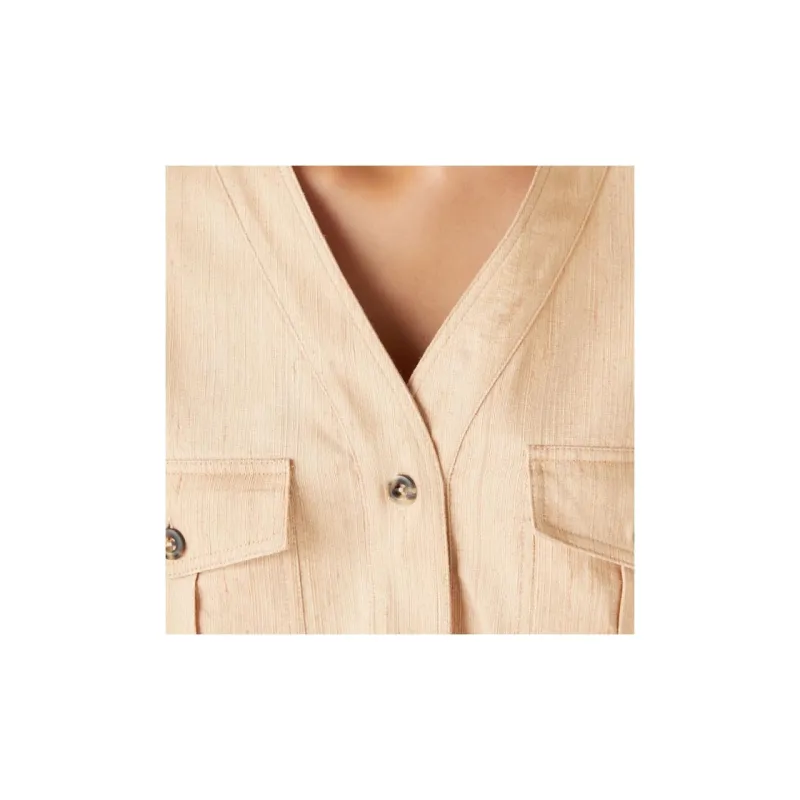 Loro Piana SS24 Shirt Women's Ginseng Light Yellow-5