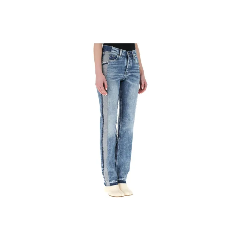 Maison Margiela Spliced Patchwork Jeans-2
