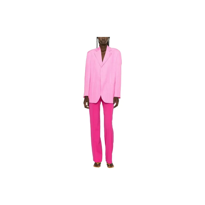 Jacquemus La Veste D'Homme Square Jacket Pink-1