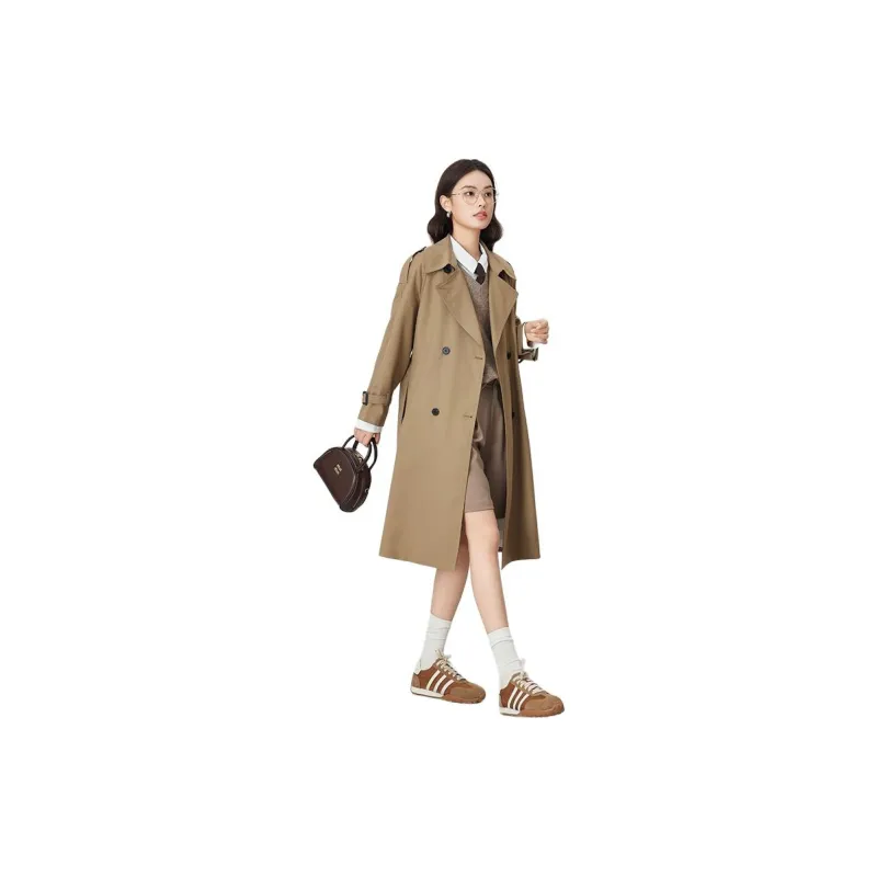 Dajia Poetry Trench Coat Women's Khaki-2