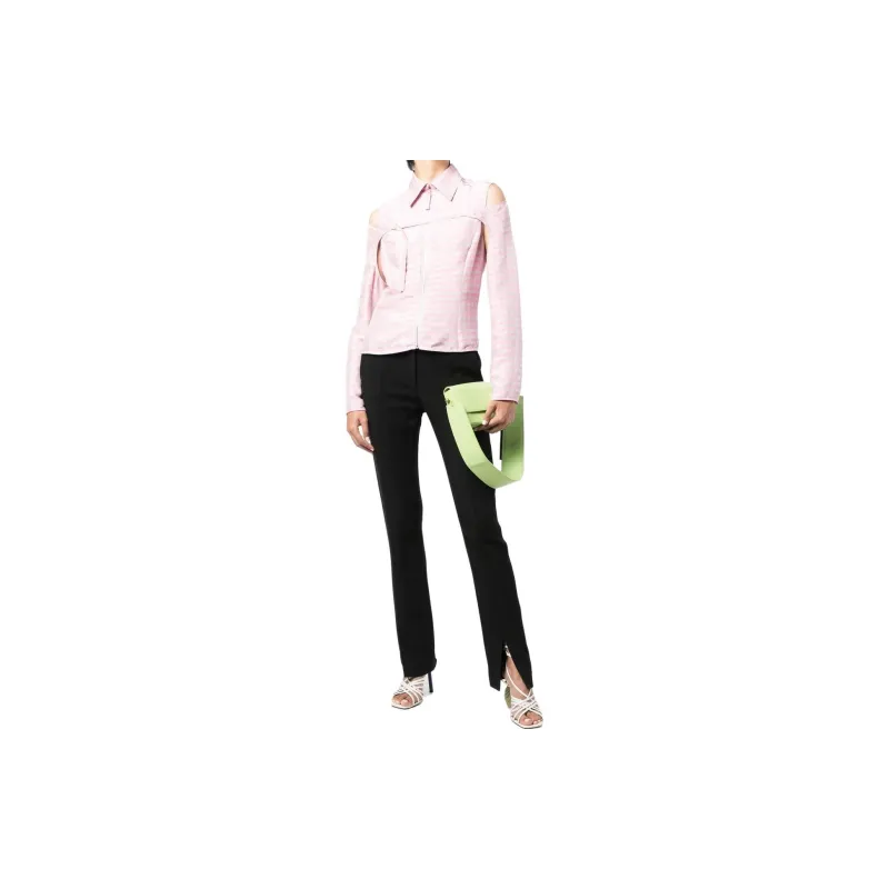 Jacquemus Check Pattern Long Sleeve Shirt-2
