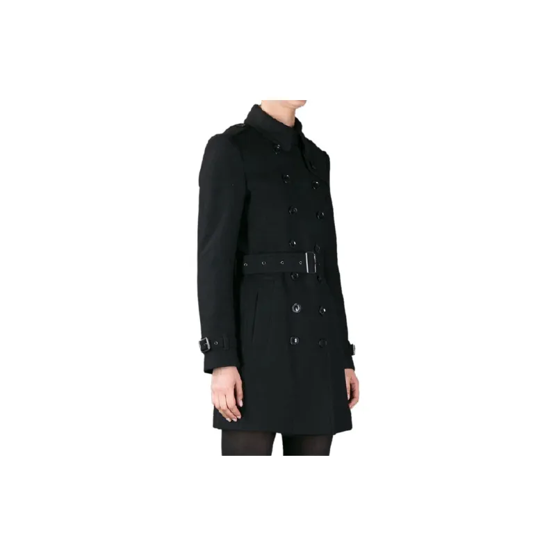 Burberry Trench Coat Women's Black-2