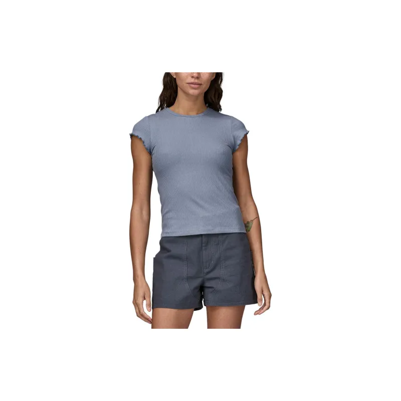 Patagonia Rib Knit Top T Shirt Women's-6