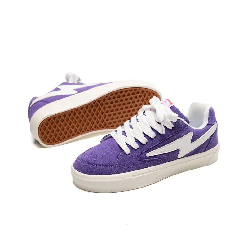 OAOQ Low Top Skateboard Shoes Unisex Pastel Pink-17