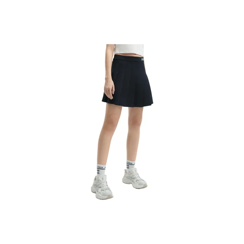 FILA ORIGINALE SS24 Casual Short Skirts Women's Jet Black-2