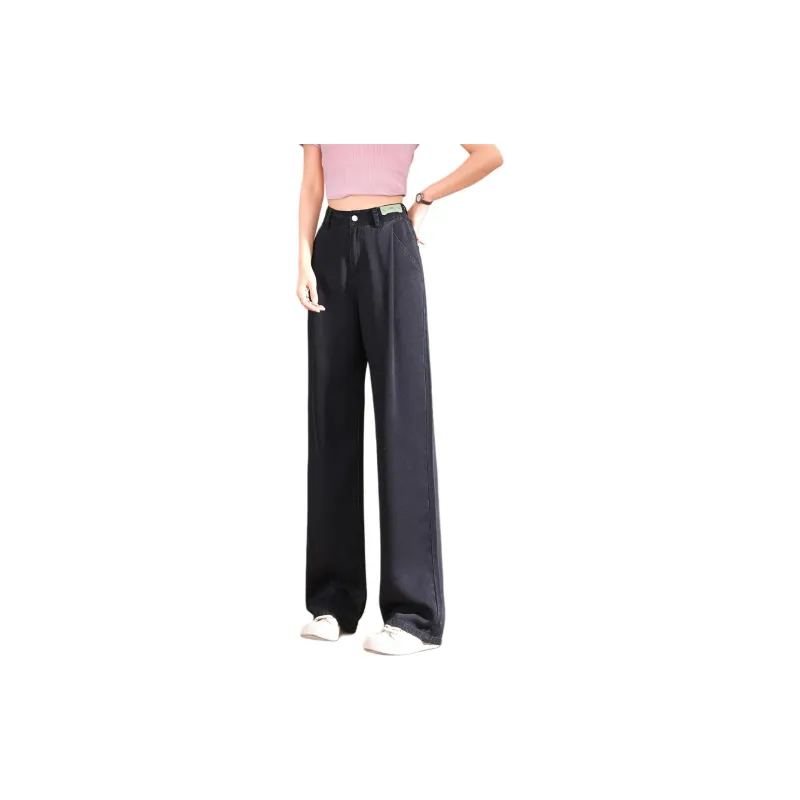 Weixi Spring Jeans Women's Black-8