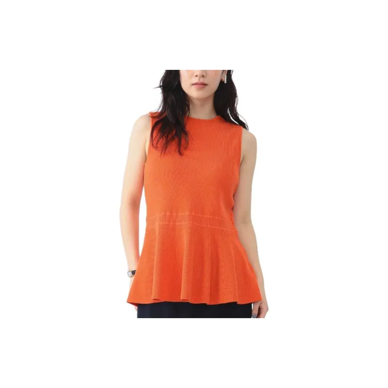 Beams T Shirts Women's Orange-3