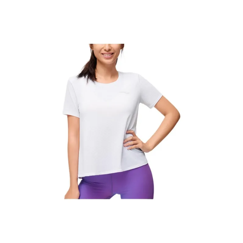 Saucony T Shirt Women's Pearl White-2
