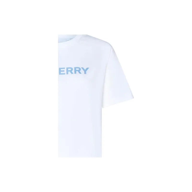 Burberry Logo Printed Crewneck T-Shirt-5