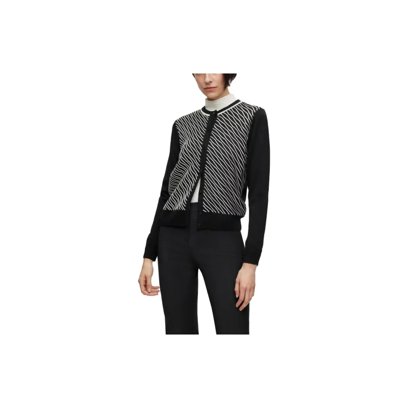 HUGO BOSS FW23 Knitwear Women's Black-2