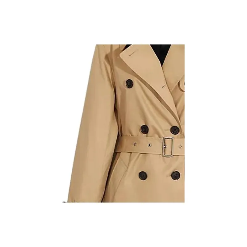 COACH SS24 Trench Coat Women's Khaki-3
