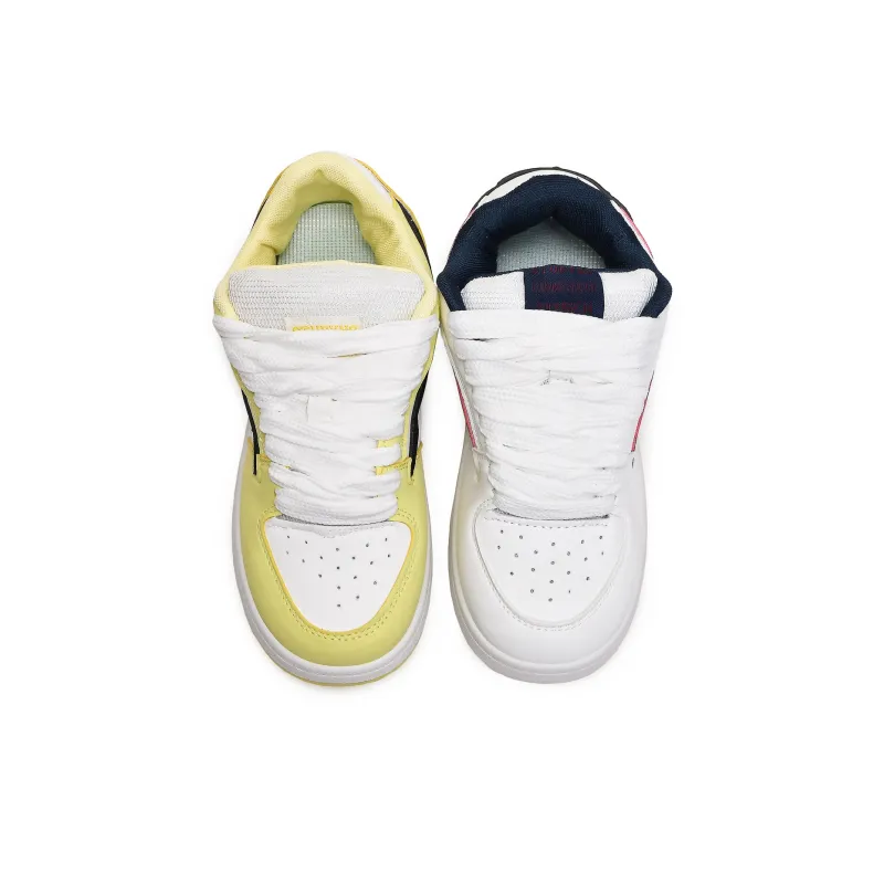 CHERRY&KALIKA Slip Resistant, Abrasion Resistant, Lightweight, Height Increasing Low Top Skateboard Shoes Unisex-9