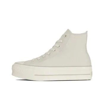 Converse All Star Anti Slip Wear Resistant High Top Canvas Shoes Women's Ecru