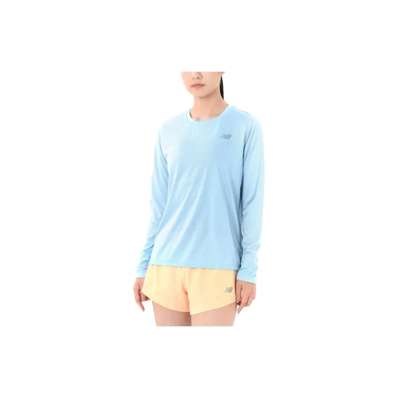 New Balance Sport Essentials Regular T Shirt Women's Chromium Blue-3