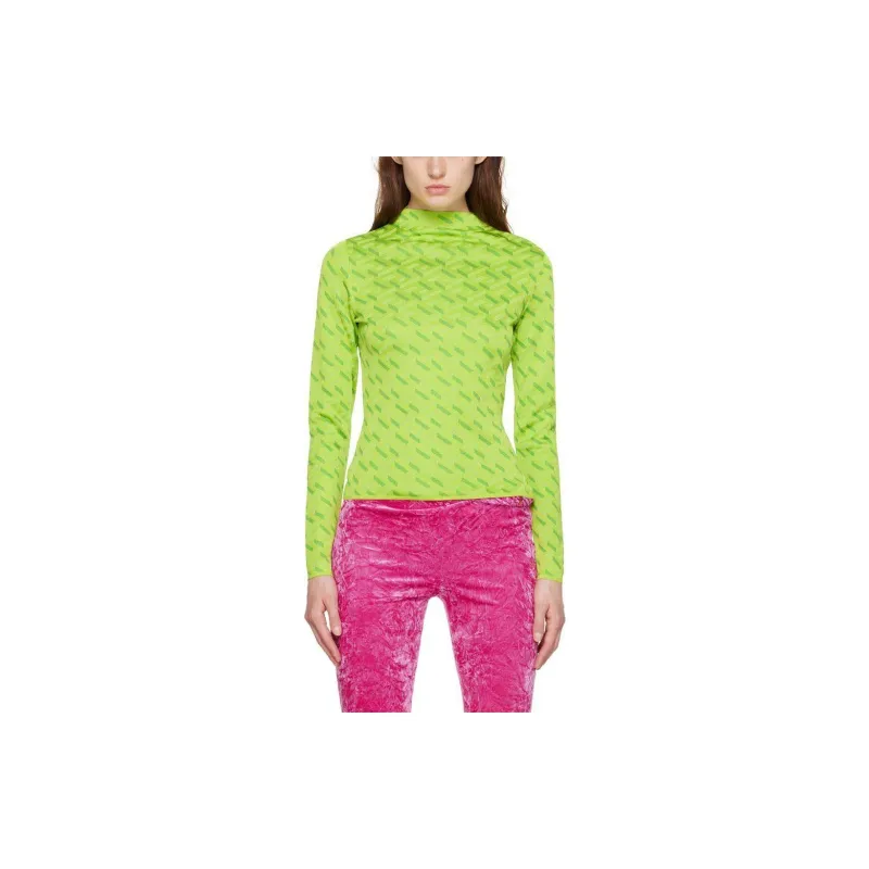 VERSACE T-Shirts Women's Green-1