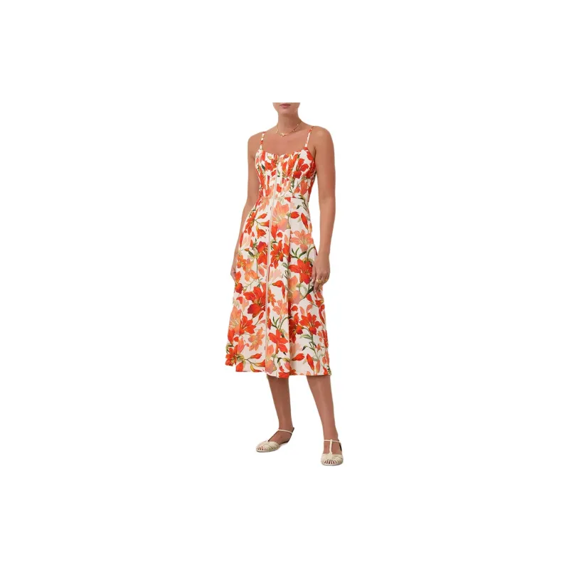 Zimmermann SS24 Slip Dresses Women's Red-2