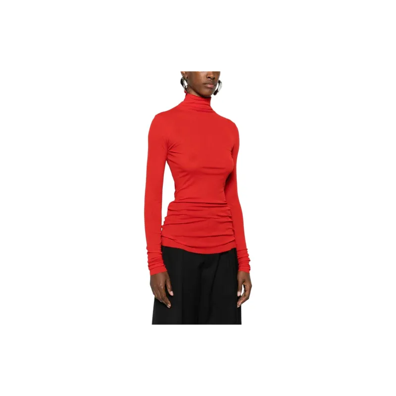 JIL SANDER Silk T-shirt-3