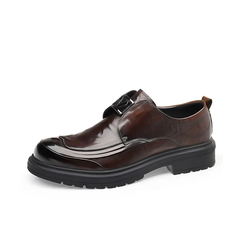 GZZ Business Formal Wide Fit Big Head Casual Shoes Men's-5