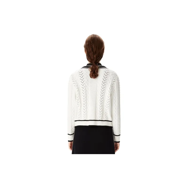 XII BASKET Knitwear Women's Ecru-1