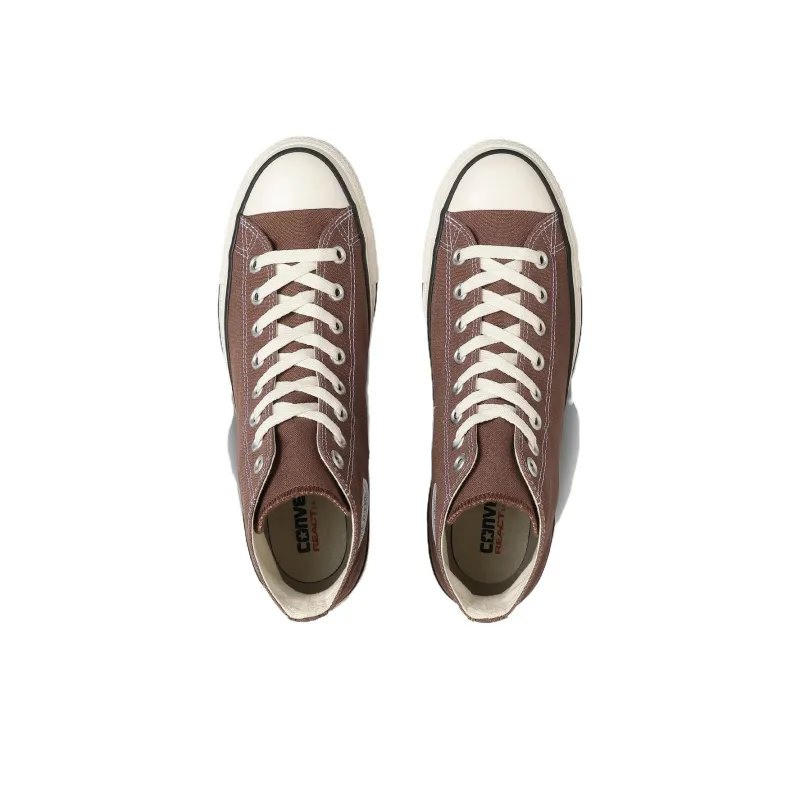 Converse All Star Anti Slip Wear Resistant High Top Canvas Shoes Unisex Brown-3