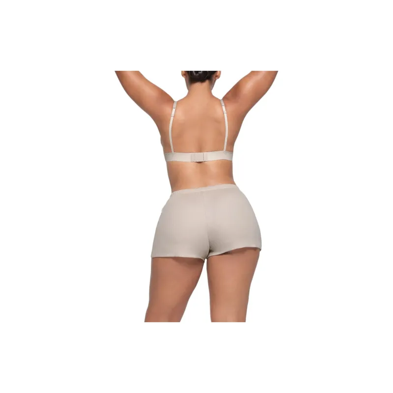 SKIMS COTTON RIB SHORT SHORT Casual Shorts Women's STONE/Stone Color-3