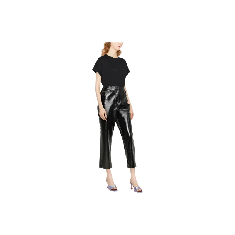BALMAIN T Shirts Women's Black-1