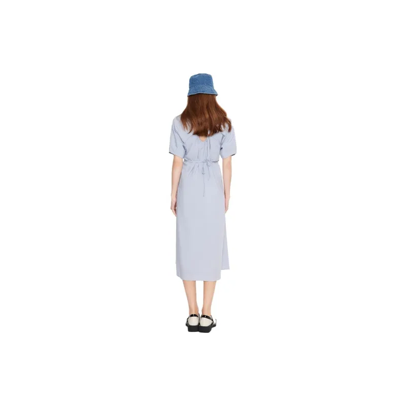 Cubic Slip Dresses Women's Light Blue-2