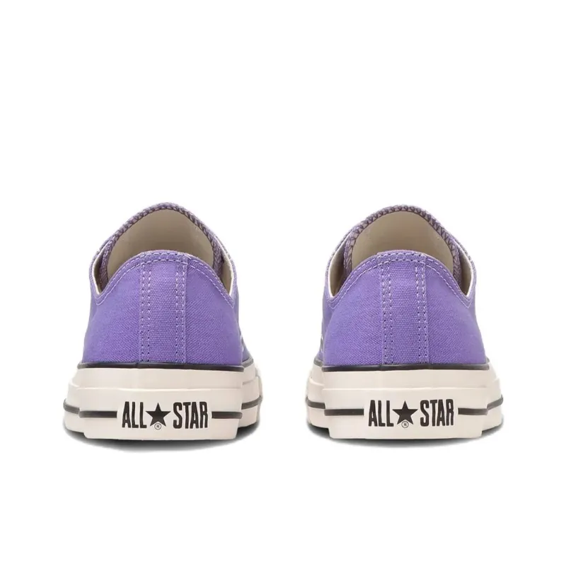 Converse All Star Anti Slip Wear Resistant Low Top Canvas Shoes Unisex Purple-4