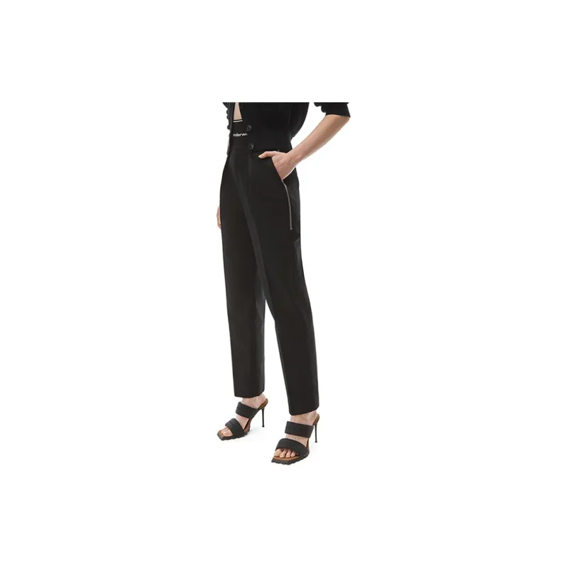Alexander Wang Casual Pants Fall Women's Black-4