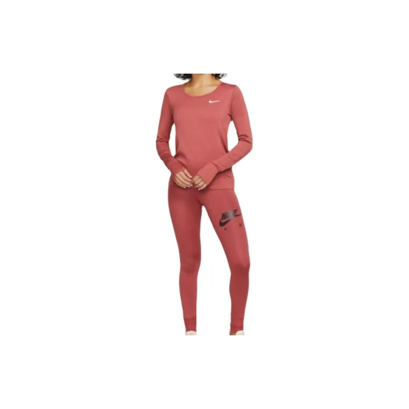 Nike Set in Sleeve T Shirt Women's Red-2