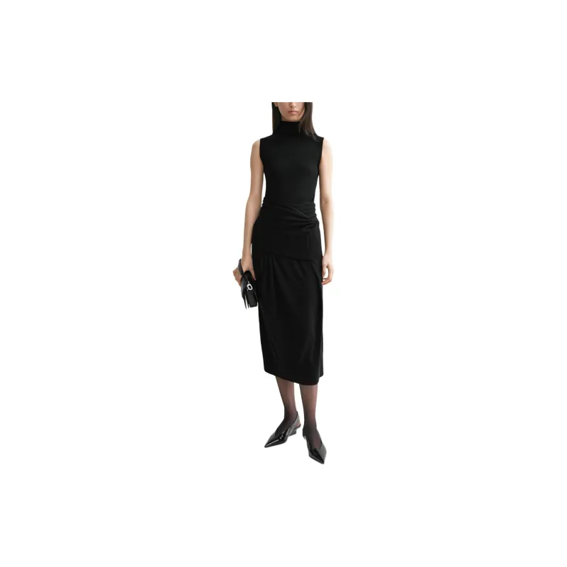 TOTEME Draped Midi Dress-1