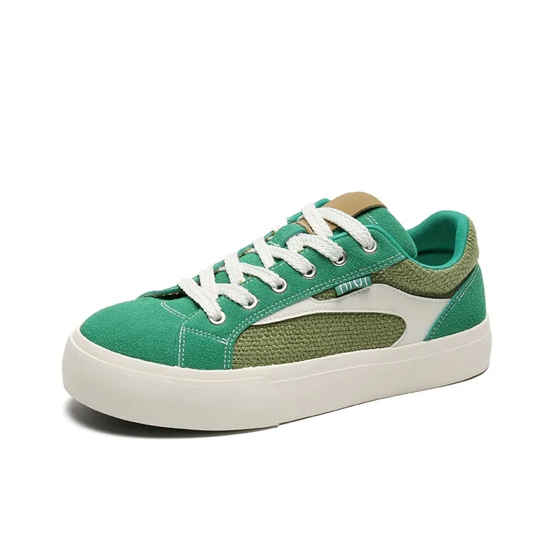 Wooden Rabbit Anti Slip Wear Resistant Low Top Skateboard Shoes Men's-5