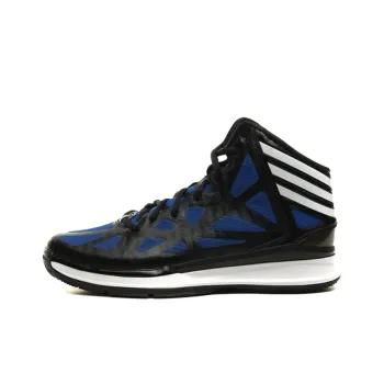 Adidas Crazy Shadow 2 Anti-Slip Wear-Resistant High-Top Basketball Shoes Men's Black Blue
