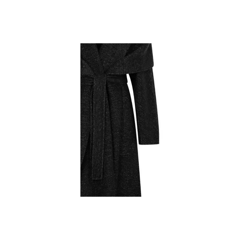 MaxMara Velvet feel Coat Women's Black-3