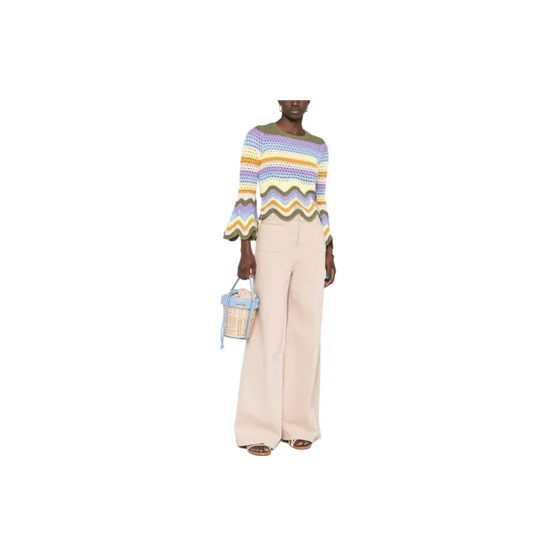 Zimmermann Crop Tops Women's Multicolor-3