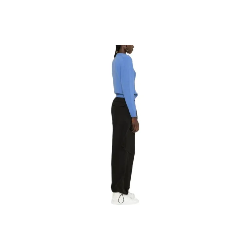 SPORTY & RICH Embroidered logo Fine knit Sweater-3
