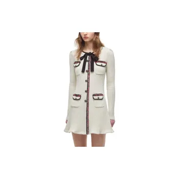 Self portrait Long Sleeved Dresses Women's