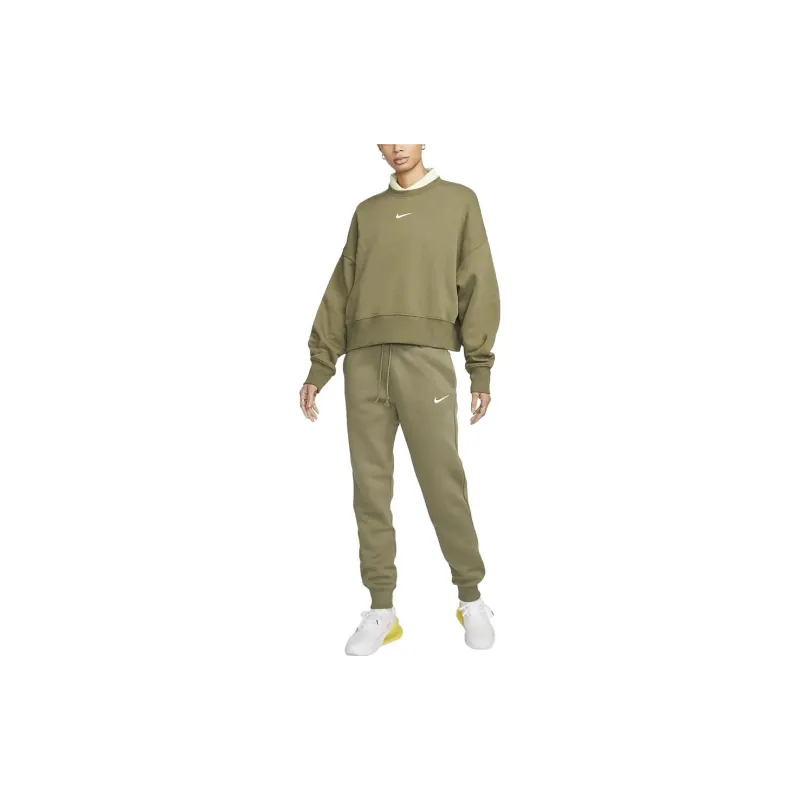 Nike Knitted Sweatpants Women's Olive-3