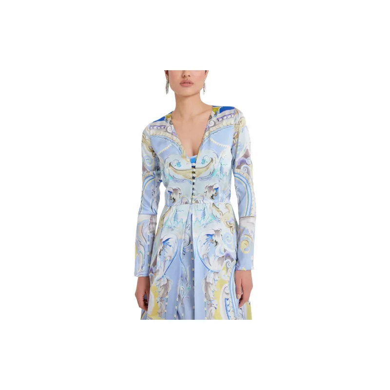 Temperley London Carline print Coat-1