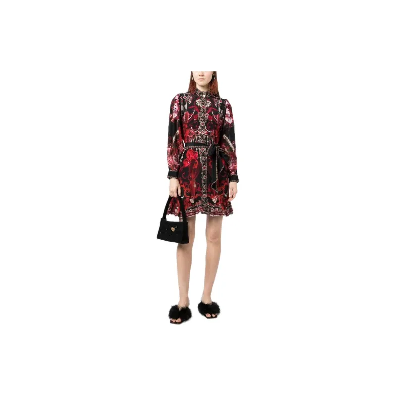 CAMILLA Sisterhood Of The Rose Ruffled Dress-1