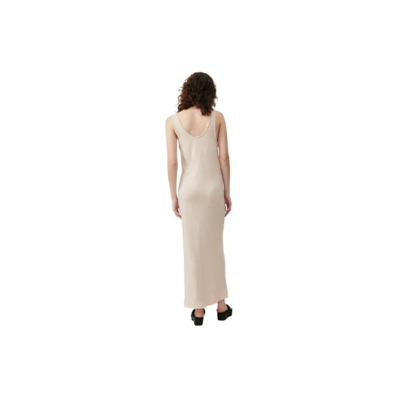 AMERICAN VINTAGE A.M FW24 ROBE FEMME SONOMA Sleeveless Dress Women's Vintage Beige-1